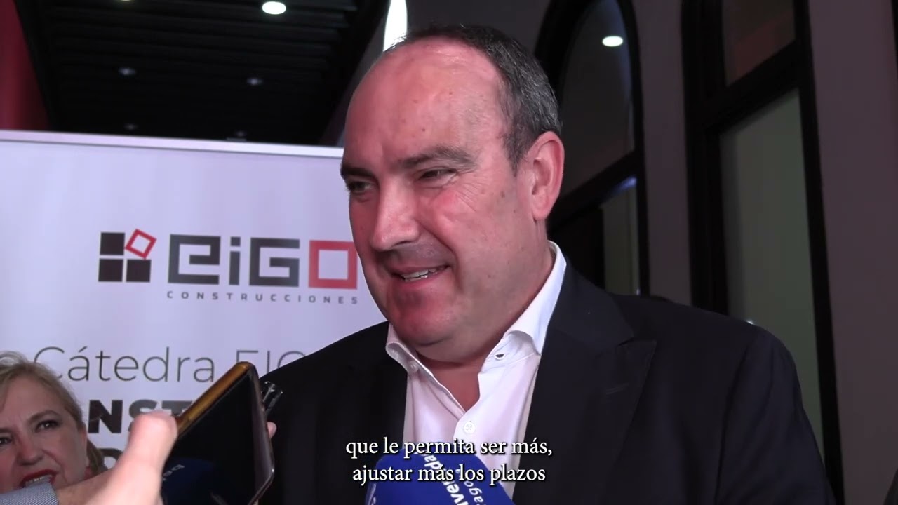 Unizar apuesta por el futuro de la construcción presentando la Cátedra EIGO en Construcción Digital