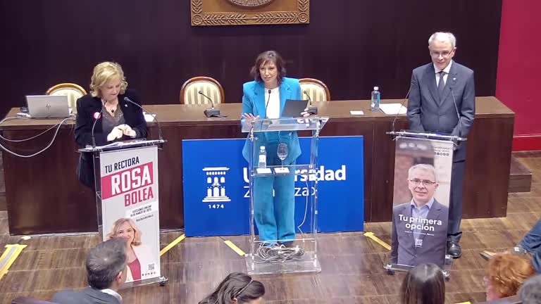Debate elecciones a rector o rectora de la Universidad de Zaragoza