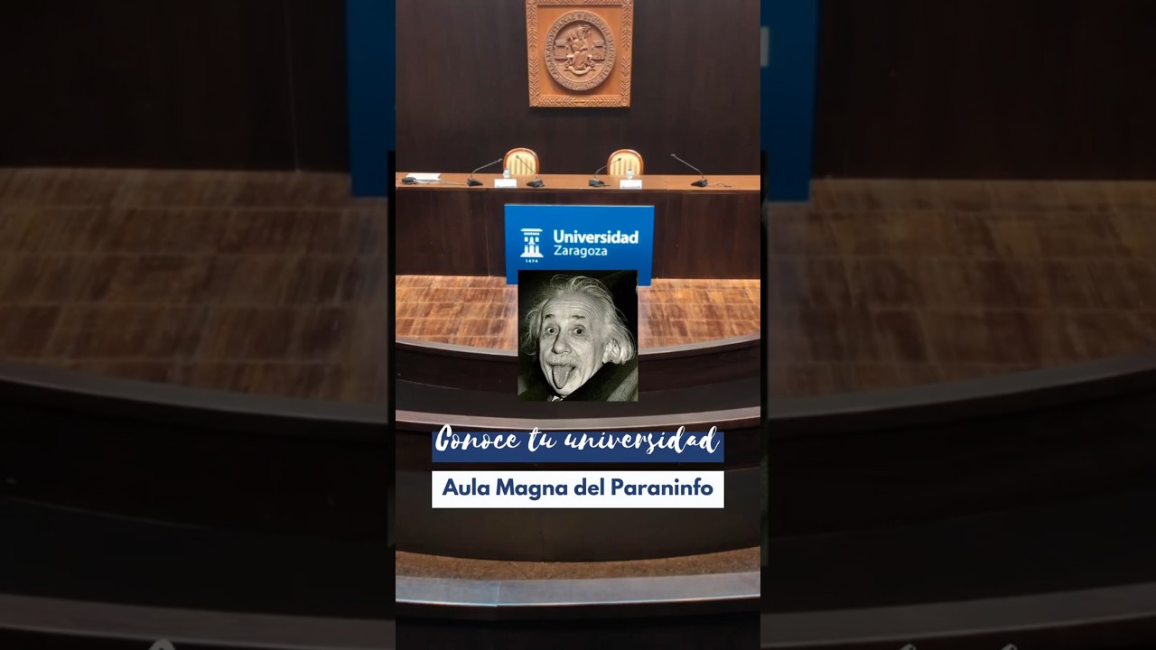 🏛️ ¿Conoces el Aula Magna del Paraninfo?
