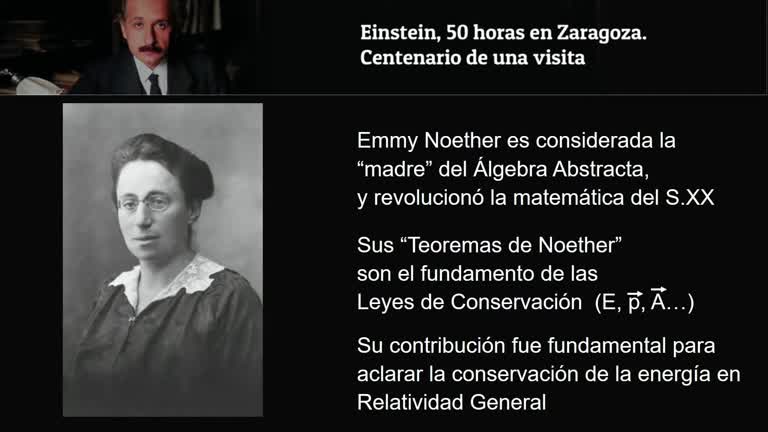 Einstein, 50 horas en Zaragoza