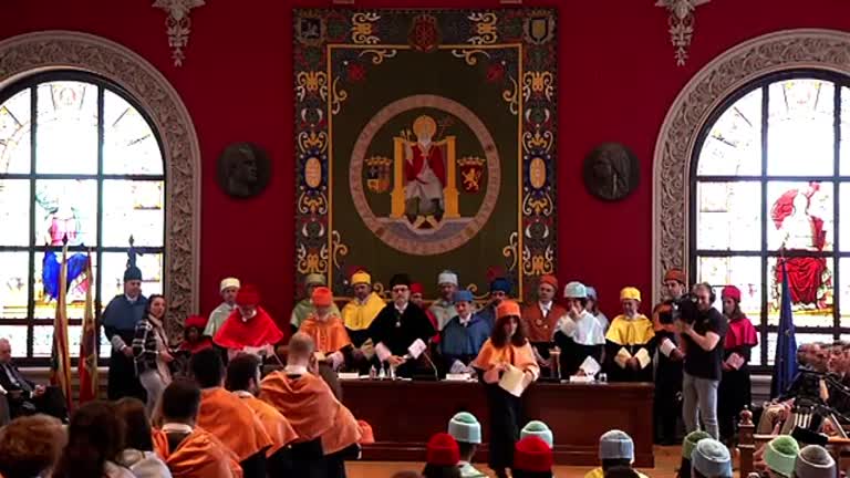 Investidura de nuevos Doctores y Premios Extraordinarios de Doctorado 2018 (parte 2 de 4)