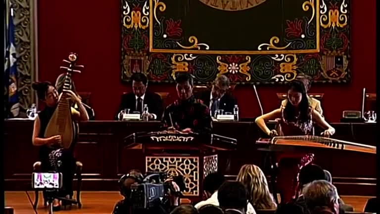 Inauguración del Instituto Confucio de la Universidad de Zaragoza (parte 1 de 4)