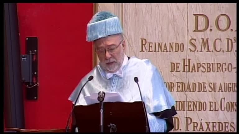 Acto de investidura de Doctor Honoris Causa a José Antonio Labordeta Subías (parte 1 de 3)