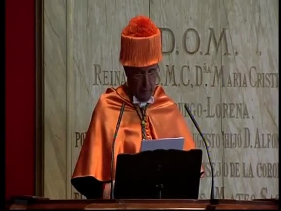 Investidura de Doctor Honoris Causa a José Luis García Delgado (parte 1 de 4)