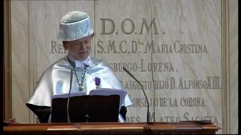 Investidura de Doctor Honoris Causa a Alicia Yllera Fernández (parte 1 de 3)