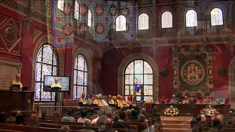 Investidura de Doctor Honoris Causa a Valentín Fuster de Carulla y a Paul R. McHugn (parte 1 de 4)