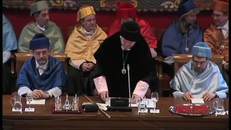 Acto de investidura de Doctores Honoris Causa a Mateo Valero Cortés y Yossi Sheffi (parte 4 de 5)