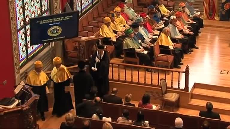 Acto de investidura de Doctor Honoris Causa a Graeme Glark (parte 1 de 4)