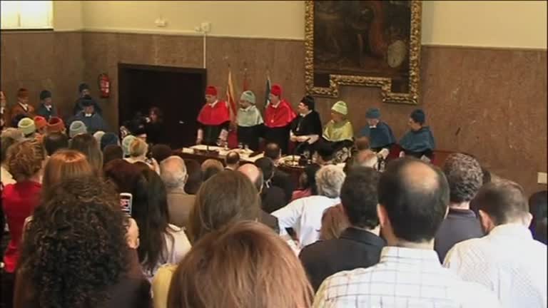 Acto de investidura como Doctores Honoris Causa a Vinton G. Cerf y a Richard Schrock (parte 2 de 4)