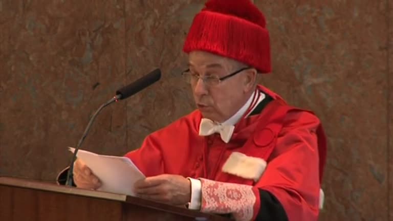 Investidura Dr. Honoris Causa a Alberto Bercovitz Rodríguez-Cano y a Bernd Schünemann (parte 3 de 5)