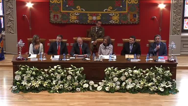 Acto de inauguración por SS.MM. Los Reyes de la rehabilitación del Edificio Paraninfo (parte 3 de 3)
