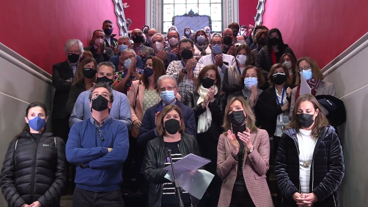 Yolanda Polo lee el Manifiesto del Día por la Eliminación de la Violencia contra las Mujeres el 25N