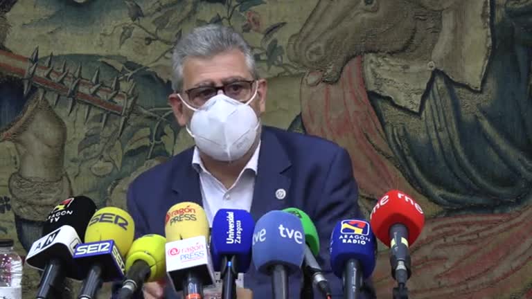 Rueda de prensa presentación EvAU 2021 en la Universidad de Zaragoza