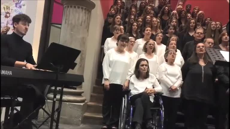 Los coros Cantatutti y Adebán cierran el Día Innal. de la Discapacidad 2019