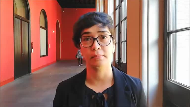 Liliana Bruno Godoy está en Zaragoza con el programa de becas Unizar- Santander Universidades 2019
