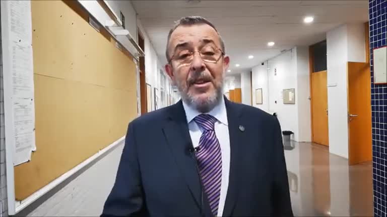 Paco León Puy, decano de CC de la Salud, hace balance de 15 años al frente del centro (2019)