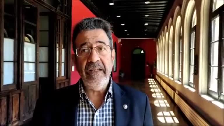 F. Beltrán recibe a los beneficiarios de las becas Fundación Carolina-Unizar 2018-2019