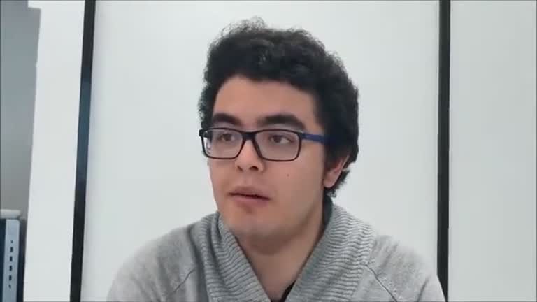 Pablo Latorre, Víctor Alaminos y Alejandro Jordán hablan del compañerismo en los grados que estudian