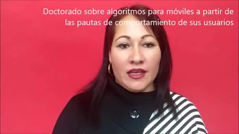 Rodrigo Andrés, Yanelys Betancourt y Mario Enrique Hernández (becarios Santander-Unizar 18-19)