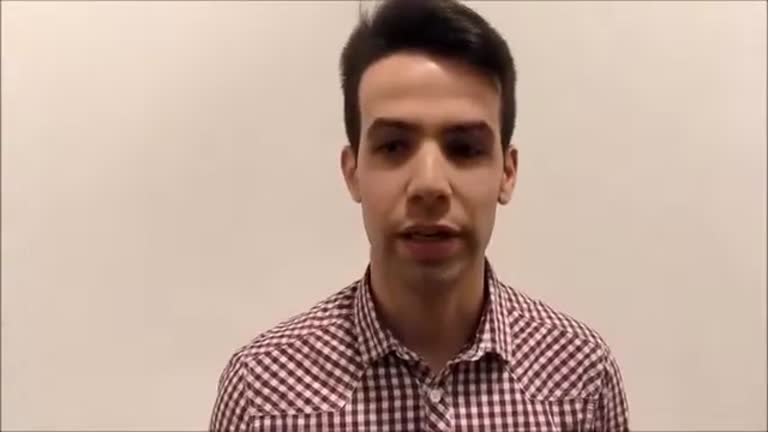 Raúl Aparicio, mención Ingeniería y Arquitectura' del VII Premio al Estudiante del Consejo Social