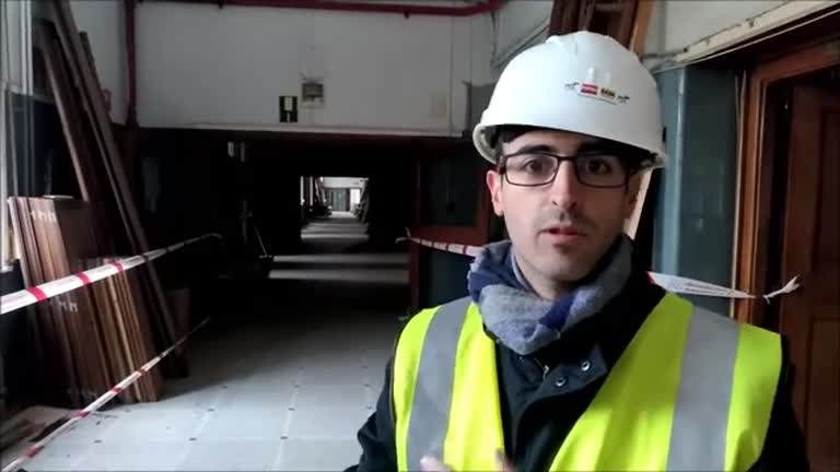 Reciclaje y separación de materiales en la reforma de Filosofía y Letras