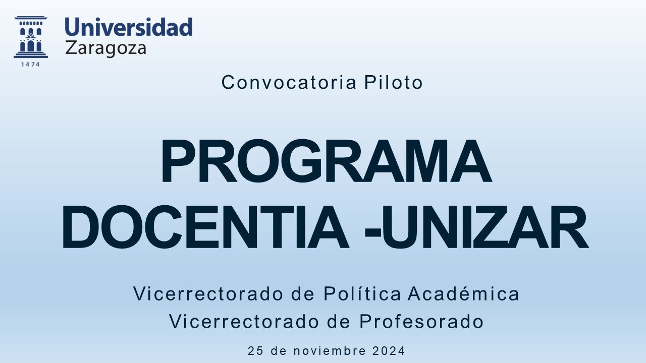 Docencia / Ordenación académica